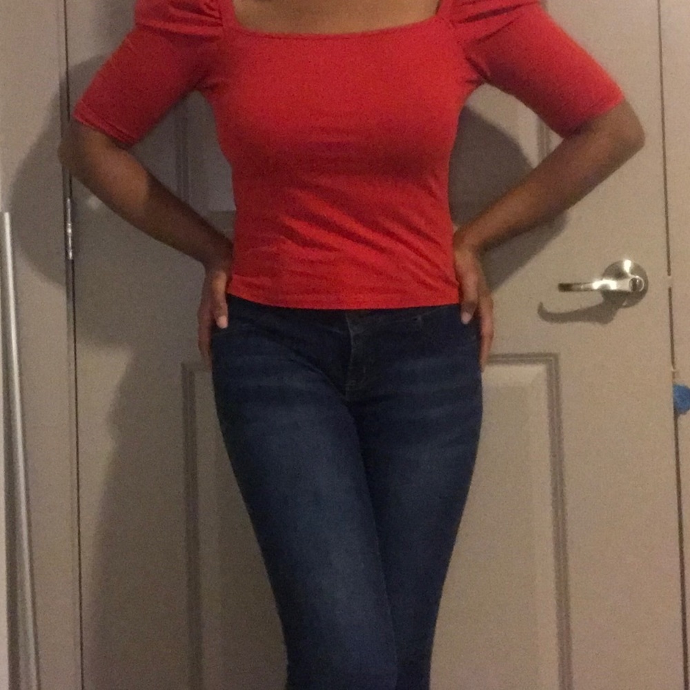 Dark Wash High Waisted Skinny Jeans